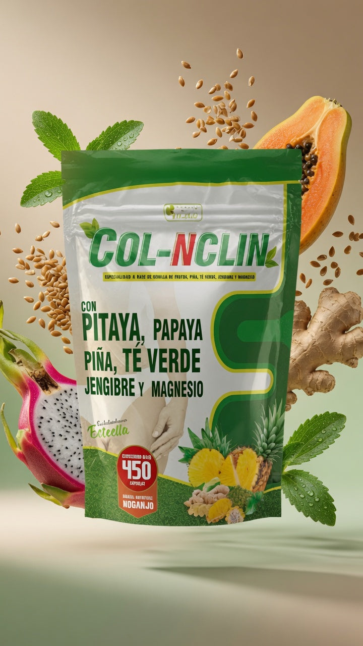 Col-nclin - Fibra Natural con Linaza y Frutas 450g